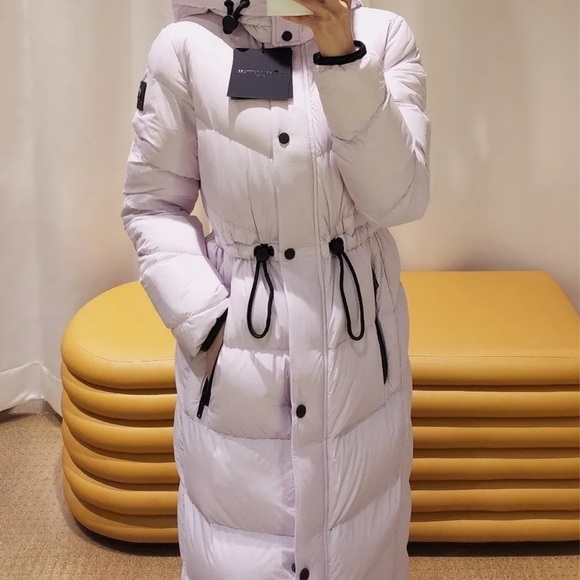 Moose Knuckles Women’s Lightweight Parka Coat Belle Cote Lilac - Picture 2 of 11